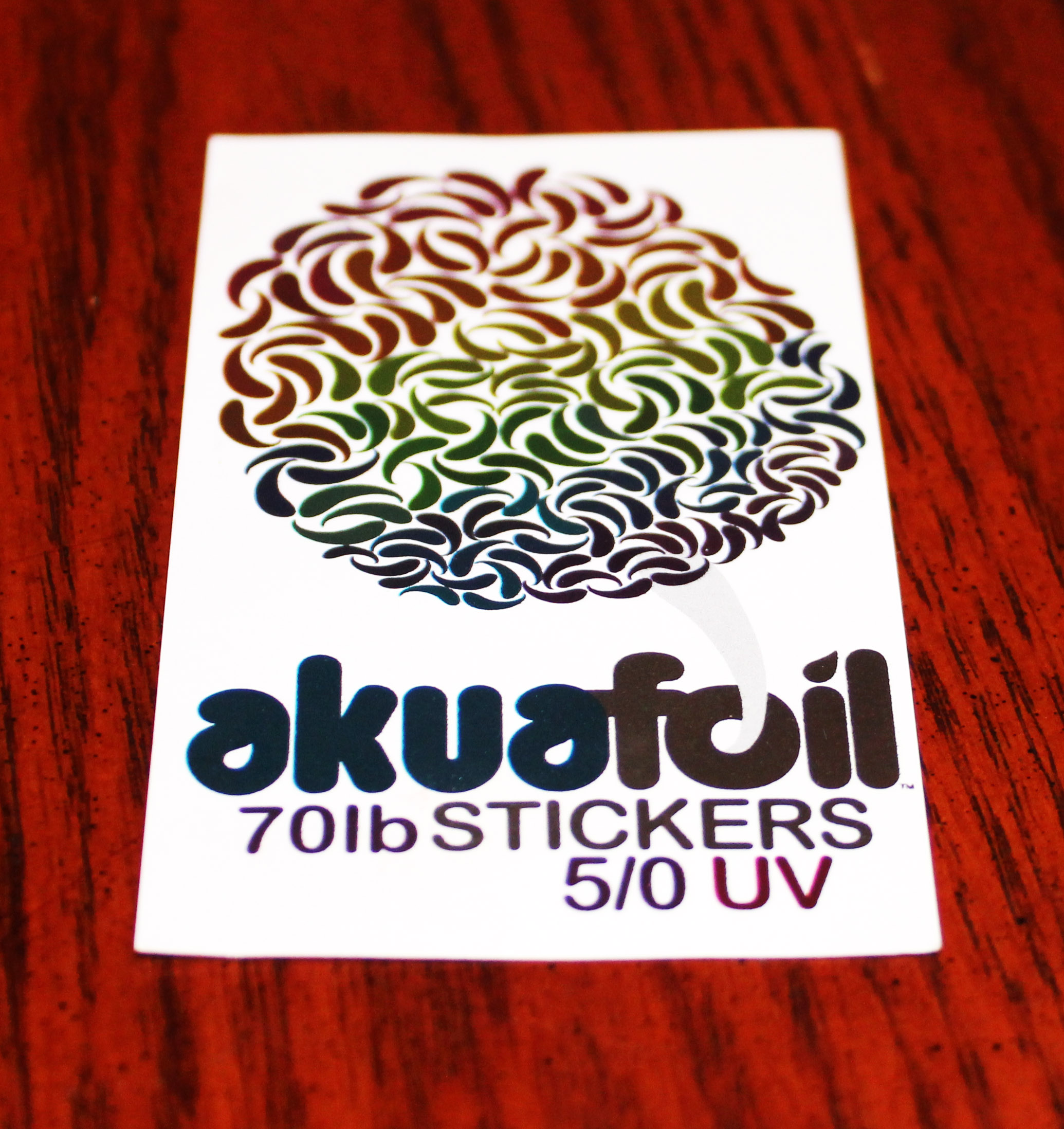 70 Stickers-Akuafoil-UV